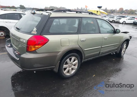 2006 Subaru Outback 2.5I Limited from USA, damaged, VIN 4S4BP62C467308315